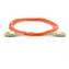 OEM SC-SC 50/125 OM4 / Optický patch kabel / Duplex / Multi mode / 3 m