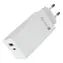Techly IPW-PD100W-WH bílá / Napájecí adaptér / 100W / USB-C PD / USB-A