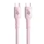 TB Touch Jelly USB-C - USB-C 60W kabel růžový / Datový kabel / USB 2.0 / 1m