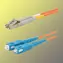 OEM Optický patchkabel duplexní / LC-SC / 50/125um MM / 15m / OM2
