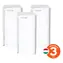 Tenda Nova MX21 Pro 3 ks / Mesh systém / WiFi 6E / AXE5700 / Triband 2,4+5+6 GHz / 9x GLAN/GWAN / WPA3 / VPN server