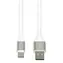 iBox IKUMTCWQC bílá / USB kabel / USB-A - USB-C / USB 2.0 / 1,5 m