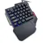 Inter-Tech KB-3035 černá / Herní klávesnice / Mini / 35 kláves / RGB podsvícení / USB