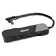 Lindy černá / Rozbočovač USB-C / 4 porty / USB 3.2 Gen 2 / 10 Gbit/s / PD 100 W