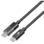 TB Touch USB-C černá / Datový a nabíjecí kabel / USB-C - USB-C / 1 m / 100 W s indikátorem nabíjení