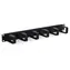 Triton RAB-VP-X21-A1 / Vyvazovací panel 19" 1U / 6x háček 70x40 mm / kovový / černá