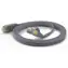 Wantec šedá / Patch kabel / Cat6a F/UTP / RJ45-RJ45 / 0,5 m