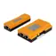 Equip oranžová / Tester kabelů / RJ-45, RJ-12, RJ-11 / LED indikace / CE