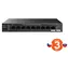 Tenda TEG1110PF-8-120W / Switch / 8x Gigabit PoE+ / RJ45 + SFP uplink / 120W PoE budget / Fanless / Desktop