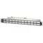 Intellinet 721028 / Patch panel / 48 portů / RJ-45 / 1U / 19" / PoE