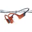 Shokz OpenSwim Pro červená / Bluetooth sluchátka / kostní vedení / před uši / IP68