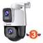 Tenda RH9-WCA bílá / Venkovní otočná IP kamera / Dual Lens 2x 3 MP / Wi-Fi 6 / mikrofon & repro / IR / IP65