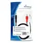 MediaRange černá / Audio kabel / 2x Cinch - 3.5mm / 1m