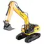 AMEWI RC pásový bagr G041E / 1:24 / RTR / 2,4 GHz / žluto-černá