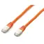 Equip CAT6A S/FTP 0,5m oranžová / Patch kabel / RJ45-RJ45 / LSZH / 10GBase-T
