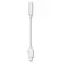 2GO bílá / Audio adaptér / Lightning na 3,5mm jack / kabel 20cm