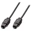 Lindy Toslink - Toslink černá / Audio kabel optický / 0,5 m
