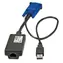 Lindy Computer Access Modul černá, modrá / Modul CPU pro KVM přepínač / CAT-32/-16 / USB / VGA