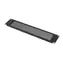 LANBERG AK-1412-B černá / Krycí panel do racku / 19" / 2U / perforovaný