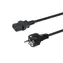 Equip CEE 7/7 - C13 černý / Napájecí kabel / 3 m / 250 V / 10 A