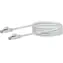 Schwaiger CAT6 bílá / Patch kabel / S/FTP / RJ-45 / 2,5m / 250MHz / 1000 Mbit/s