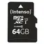 Intenso 64GB / Paměťová karta / MicroSDXC / UHS-I / Class 10 / čtení až 90 MB/s