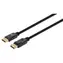Manhattan černá / DisplayPort kabel / DP 1.4 / 8K 60 Hz / 2 m