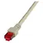 EFB CAT6 S/FTP 0,25m šedá / Patch kabel / LSZH / RJ45-RJ45 / 250 MHz