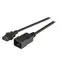 EFB EK531.1,8V2 černá / Prodlužovací napájecí kabel / C20 - C13 / 1,8 m