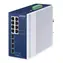 PLANET IGS-1000-8T4X / Switch průmyslový / Unmanaged / 8x Gigabit RJ-45 / 4x SFP / IP30