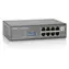 LevelOne Switch 8x Fast Ethernet PoE / Switch / 8-port / 10/100 Mbps / 8x PoE / 85 W