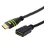 Techly ICOC HDMI2-4-EXT075 černá / HDMI kabel / 7,5 m / 4K60Hz / Ethernet