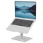 Fellowes Alumia stříbrná / Stojan na notebook / do 15" / nastavitelná výška / nosnost 5 kg