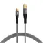 EFB USB-A - USB-C černá, šedá / Nabíjecí kabel / 60 W / 2 m / QC
