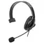Manhattan Mono černá / Headset / Monofonní / USB / Mikrofon / 2m kabel