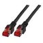 EFB CAT6 S/FTP 50m černá / Patch kabel / LSZH / 250 MHz / RJ-45
