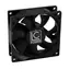LC-Power LC-CF-80 černá / Ventilátor / 80 mm / PWM / 2200 RPM / 25,1 dB