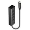 Lindy USB-C šedá / Rozbočovač / 4x USB-A / USB 3.2 Gen 1 / 5 Gbit/s