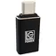 LC-Power LC-ADA-U31C černá / Adaptér / USB-C (M) na USB-A (F) / hliníkové tělo
