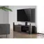 Equip černá / Stolní stojan pro TV / 32"-55" / nosnost 40 kg / VESA 400x400