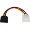Akyga AK-CA-17 / Redukce napájení / Molex - SATA