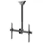 Techly černá / Stropní držák pro TV / 37-70" / 50 kg / nastavitelný / VESA