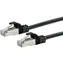 Schwaiger CAT6 S/FTP 2,5m černá / Patch kabel / 250 MHz / 1000 Mbit/s