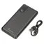 Extralink EPB-098B černá / Power banka / 10 000 mAh / 2x USB-A + 1x USB-C / LED indikace