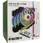 Inter-Tech ARGUS RS-14 černá / Ventilátor / 140 mm / 3 ks / RGB / 1200 RPM / 22 dB / 4-pin PWM