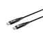 Equip černá / USB-C kabel / USB4 40Gbps / PD 240W / 1,2 m / DisplayPort 8K