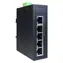 Digitus Industrial / Switch / 5-port / Gigabit / Unmanaged / DIN lišta / černý