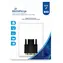 MediaRange HDMI/DVI-D černá / Adaptér / HDMI (F) - DVI-D (M) / 18+1 pin / pozlacené kontakty