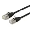 Equip Cat6A F/FTP SlimFlex 10m černý / Patch kabel / RJ45-RJ45 / LSZH / 500MHz