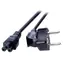 EFB EK552.3V2 / Napájecí kabel / Schuko - C5 / 3 m / černá